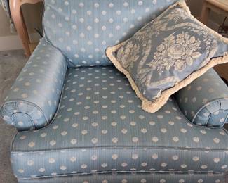 $65 Blue Armchair