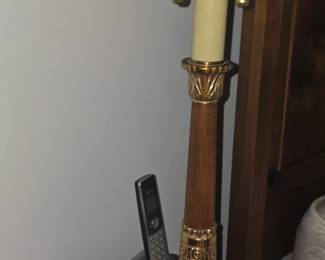 Fredrick Cooper, candlestick lamp