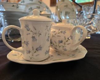 St. George, fine bone china, 3 pc tea set 