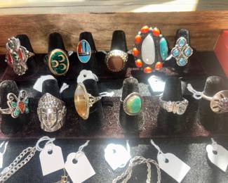 Sterling rings 