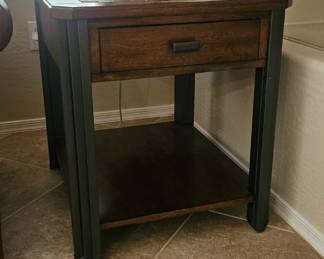 End table with slate top - $65.00
Dimensions:
26 inches deep
22 inches wide
24 inches tall