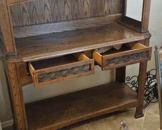 Extra hutch picture  (items in drawers not included)