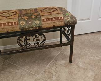Southwest style bench  - $ 65.00