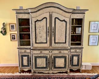 French painted cabinet
