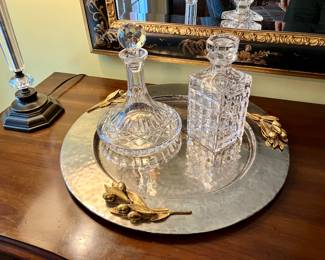 Baker Knapp & Tubbs silver plate tray