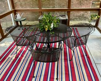 Meadowcraft patio set