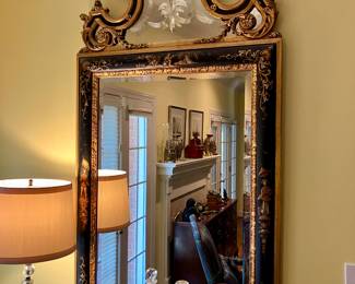 LaBarge chinoiserie mirror