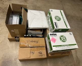 Lot 43   mystery boxes. $45 