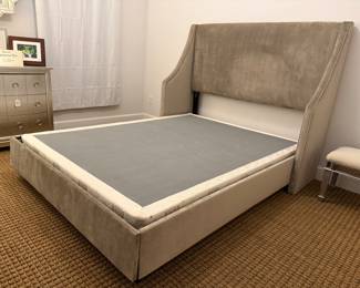 Upholstered Queen Bed Frame 