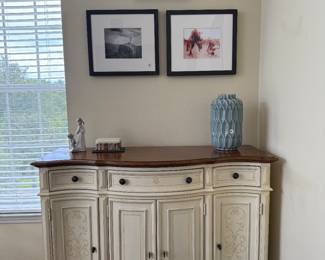 Macy’s Server with matching Dining Set