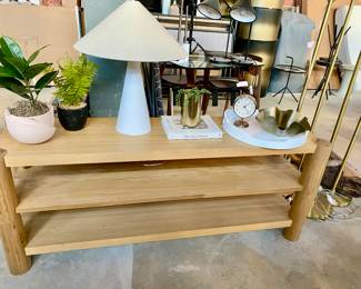 Adan Media Console light oak
