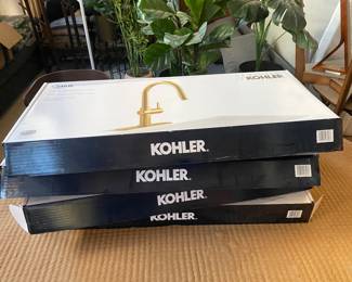 Kohler nickel finish kitchen facets