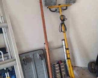 Copper meditation primand , Dolly, Ladder& Laundry Cart