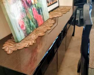 Snakewood Credenza- Post Modern 
Brought locally at Contoni- Fabulous Find