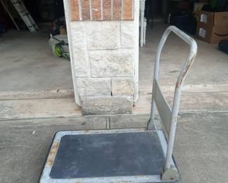 Flat Dolly w/ pull& push bar