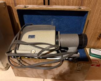 Vintage slide projector