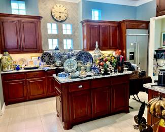 INTO THE KITCHEN WE GO!  LOADED WITH TALAVERA.