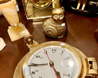 NAUTILUS BRASS CLOCKS