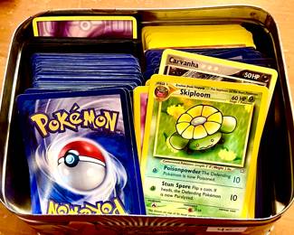 Pokeman trading cards