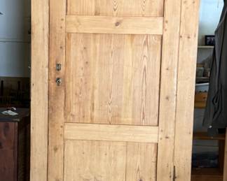 120 AntiqueEuropeanPineArmoire
