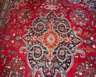 19 9x11HandKnottedPersianRoomRug