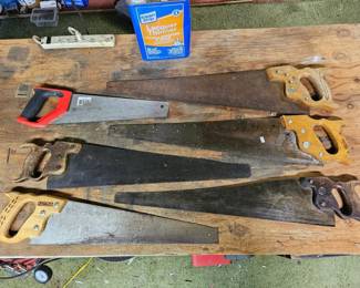 135 ToteFullOf20HandSaws