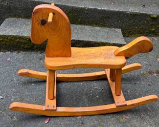 40 HandCraftedRockingHorse