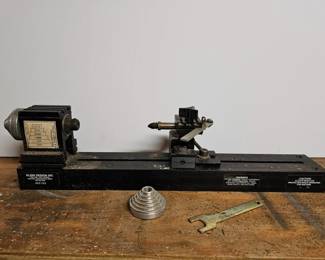65 KleinDesignMiniatureBenchtopLatheNoMotorIncluded