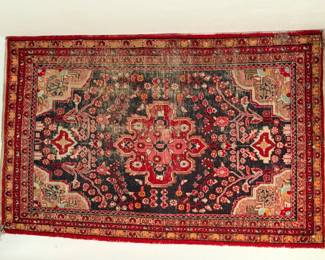 12 HandKnottedVintagePersianRug