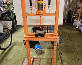 5 CentralMachine12tonHFrameIndustrialHeavyDutyFloorShopPress