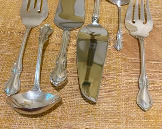 Reed and Barton Hampton Court sterling  silver serving pieces