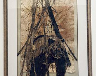 Cynthia Mackenzie (Canadian b. 1952) "The Bear"