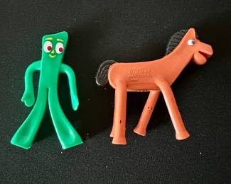 Vintage Gumby and Pokey figures