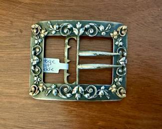 Antique belt buckle
