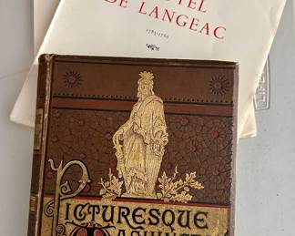 L'Hotel de Languedoc (two copies) by Howard C Rice and "Picturesque Washington" by Joseph West Moor