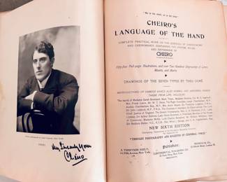 Cheiros "Language of the Hand"; signed and inscribed