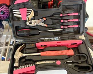 Pink tool kit