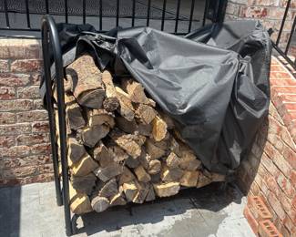 Firewood rack & cover 