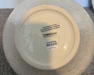 Large Crate & Barrel vase