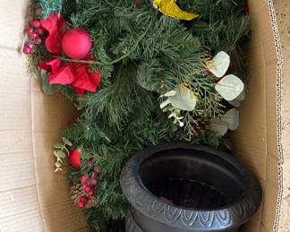 Christmas potted tree