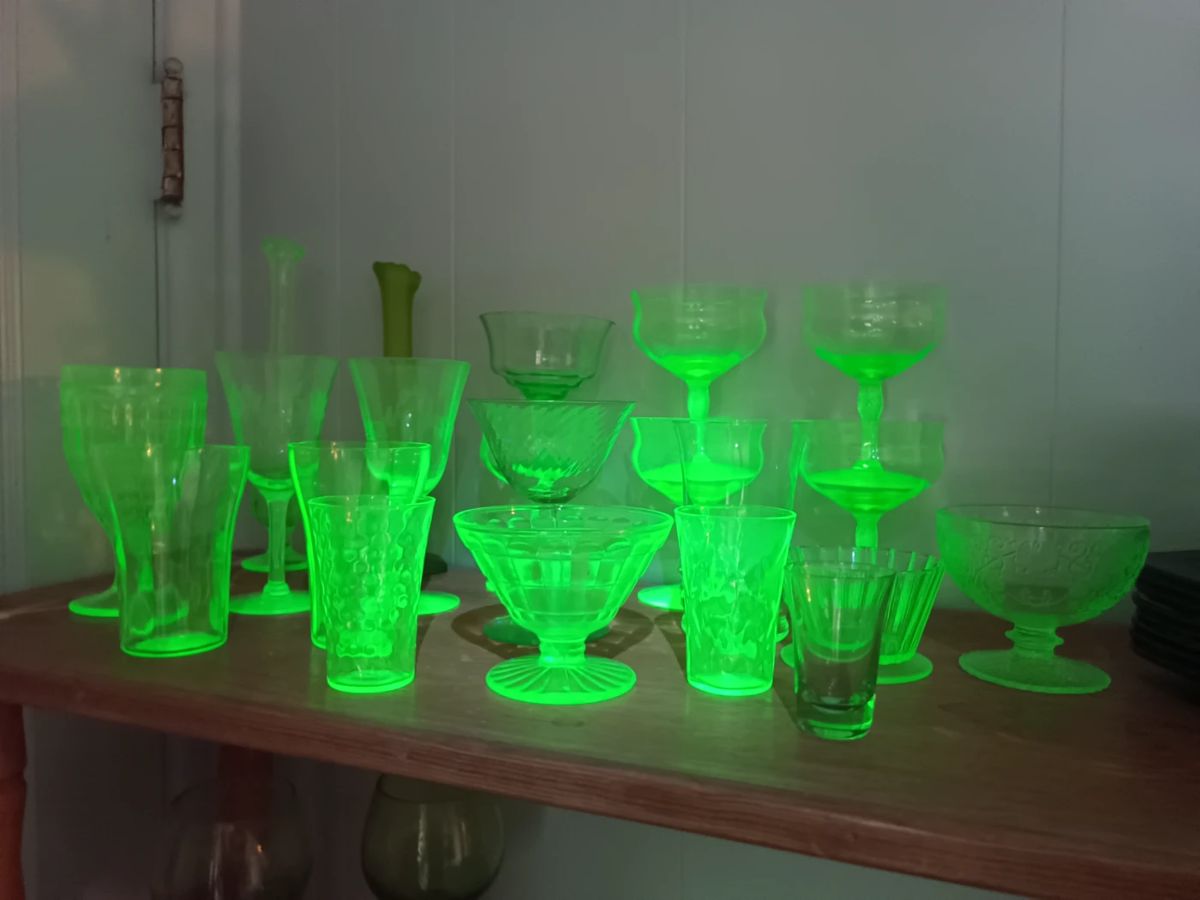 Uranium glass!