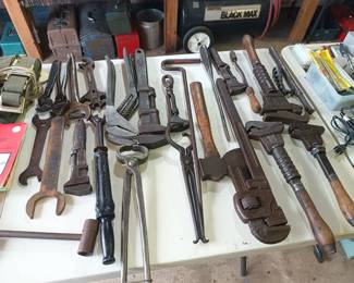 Old tools.   
