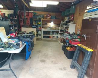 Other half the garage