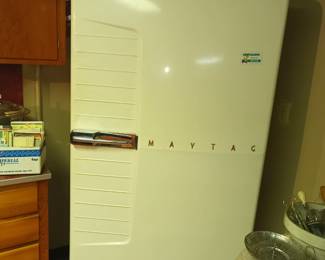 Vintage Maytag freezer, still cool after all these years