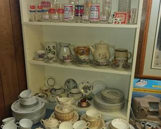 China, teacups and barware