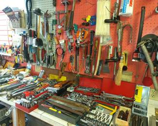 Hand tools,  some I bet even Ted can't name