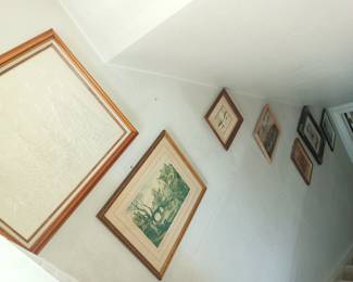Descending art.