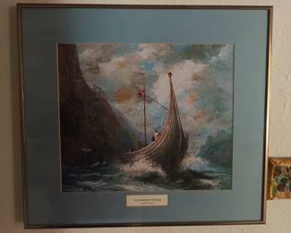Norwegian heritage!   (Yeah, I thought it was Jesus on the sea of Galilea to)
