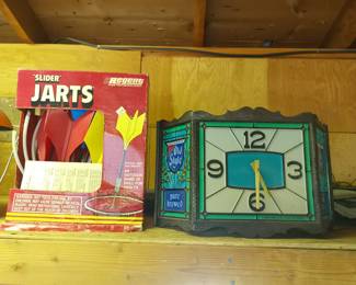 Lawn darts and Beer clock