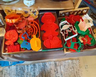 Plastic cookie cutters